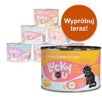 Pakiet próbny Lucky Lou Adult, 6 x 200 g