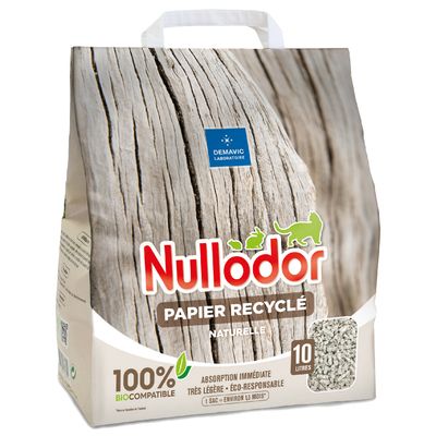 Nullodor Żwirek dla kota z makulatury