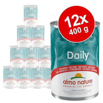 Pakiet ekonomiczny: Almo Nature Daily Dog 12 x 400 g
