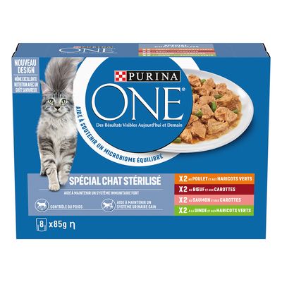 PURINA ONE Batch 8 x 85 g dla kotów