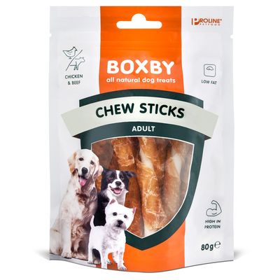 Pałeczki do żucia Boxby z kurczakiem