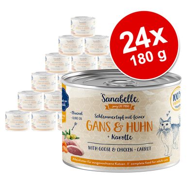 Korzystny pakiet Sanabelle All Meat, 24 x 180 g