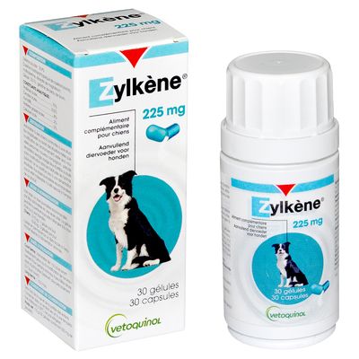 Zylkene Kapsułki 225mg dla Średnich Psów 10-30kg