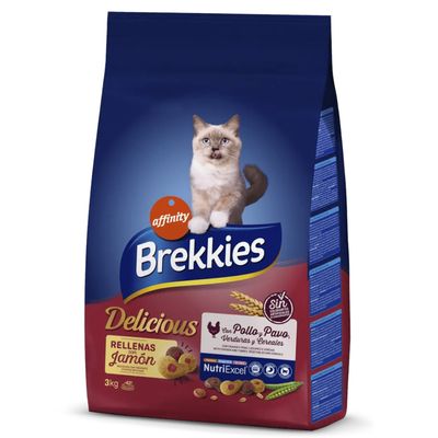 Brekkies Pyszny Kurczak, Kurczak i Warzywa
