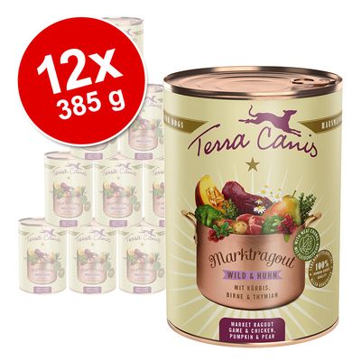 Korzystny pakiet Terra Canis Marktragout, 12 x 385 g