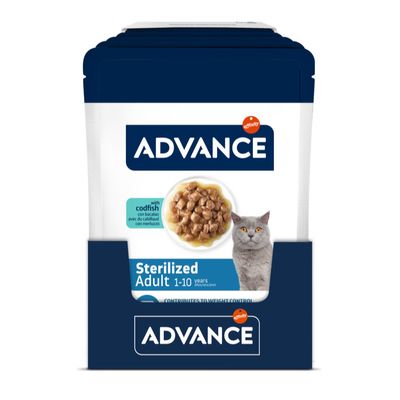 Advance Feline Sterilized, dorsz