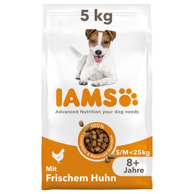 IIAMS Advanced Nutrition Senior Small & Medium Dog 8+, kurczak