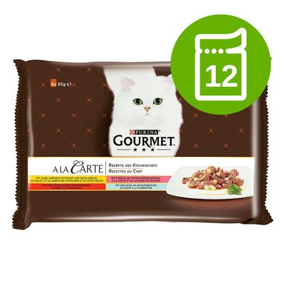 Korzystny pakiet Gourmet A la Carte, 12 x 85 g
