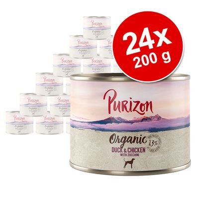 Korzystny pakiet Purizon Organic, 24 x 200 g