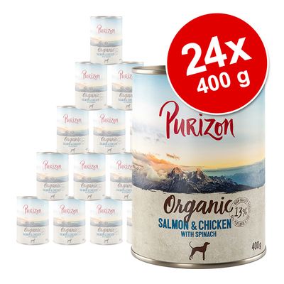 Korzystny pakiet Purizon Organic, 24 x 400 g