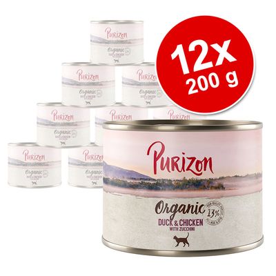 Korzystny pakiet Purizon Organic, 12 x 200 g