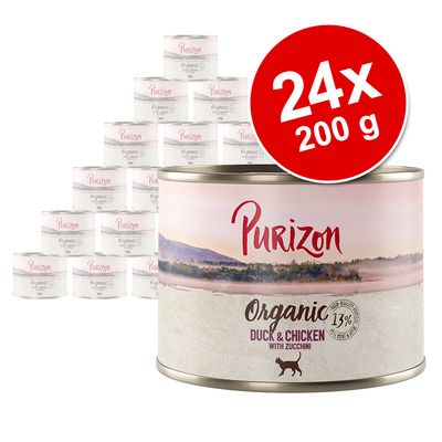 Korzystny pakiet Purizon Organic, 24 x 200 g
