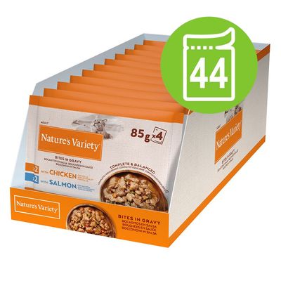 Nature's Variety Gryzaki w sosie 44 x 85 g Karma dla kotów