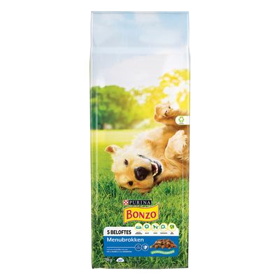 Bonzo Menu Chunks z kurczakiem, wołowiną i warzywami karma dla psów