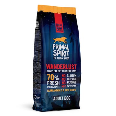 Primal Spirit 70% Wanderlust karma dla psów