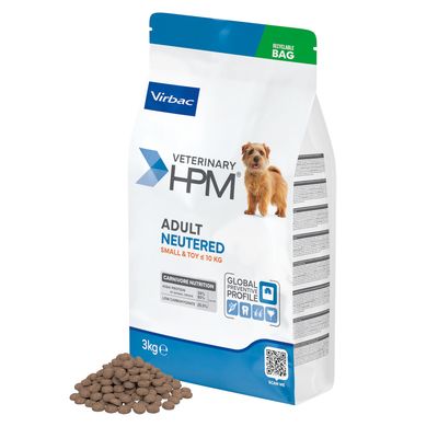 Virbac Veterinary HPM Adult Neutered Small & Toy dla psów