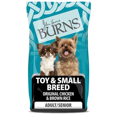 Burns Adult & Senior Original Toy & Small Breed, kurczak i ryż