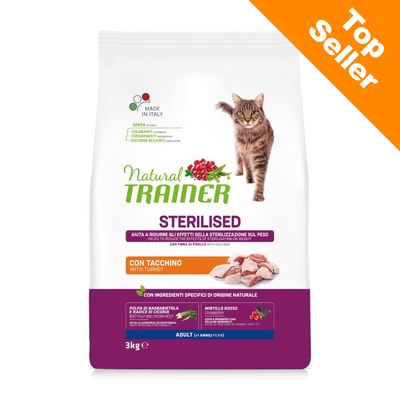 Natural Trainer Sterilised, z indykiem