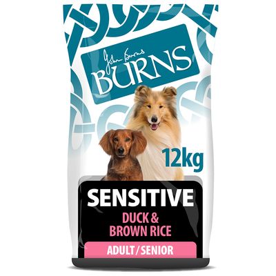Burns Adult & Senior Sensitive, kaczka i brązowy ryż
