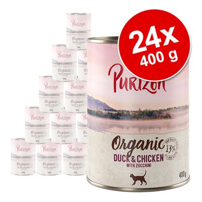 Korzystny pakiet Purizon Organic, 24 x 400 g