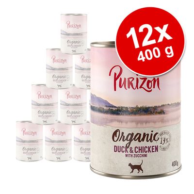 Korzystny pakiet Purizon Organic, 12 x 400 g