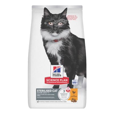Hill's Science Plan Mature Adult 7+ Sterilised, kurczak