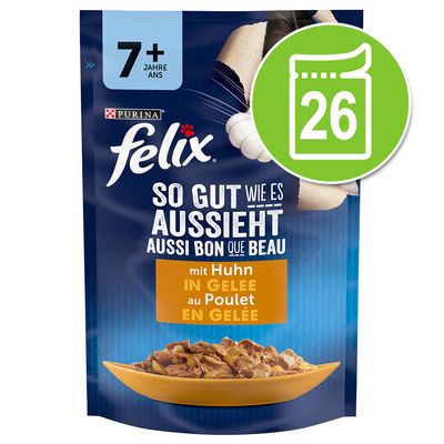 Felix Senior, w galarecie, So gut wie es aussieht, 26 x 85 g