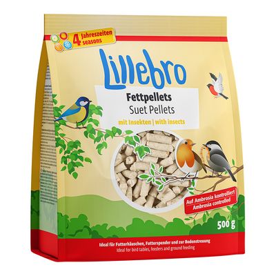 Lillebro Fettpellets, granulki tłuszczowe z owadami