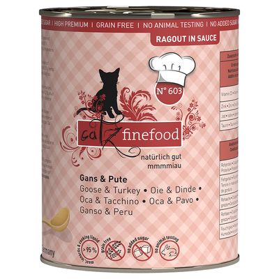 Pakiet catz finefood Ragout, 24 x 380 g