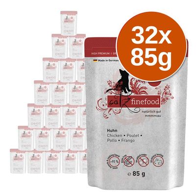 Pakiet catz finefood Senior, 32 x 85 g