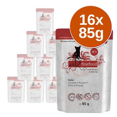 catz finefood Senior, 16 x 85 g