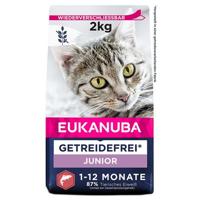 Eukanuba Kitten Grain Free, z łososiem
