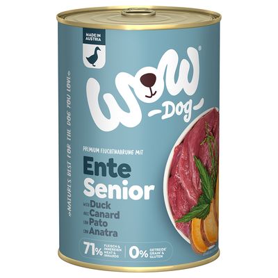 WOW Senior, kaczka, 400 g