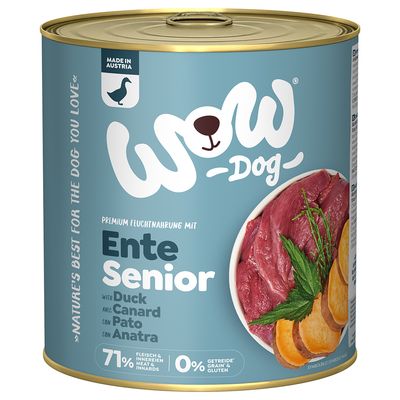 WOW Senior, kaczka, 800 g