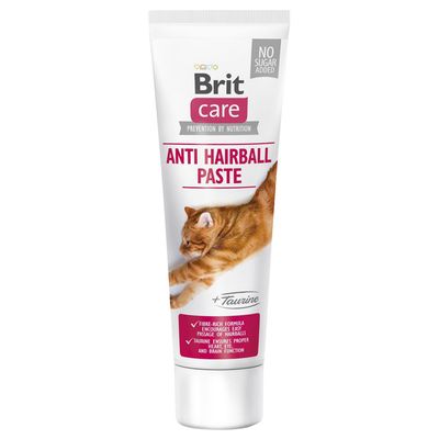 Brit Care Cat Paste Anti Hairball, z tauryną
