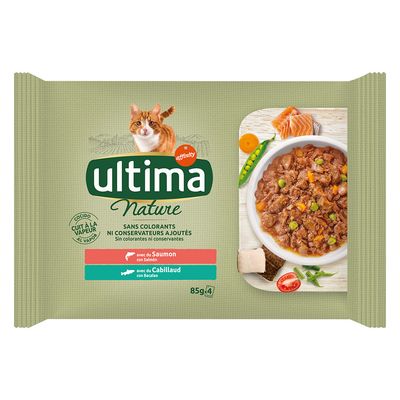 Ultima Cat Nature, 4 x 85 g