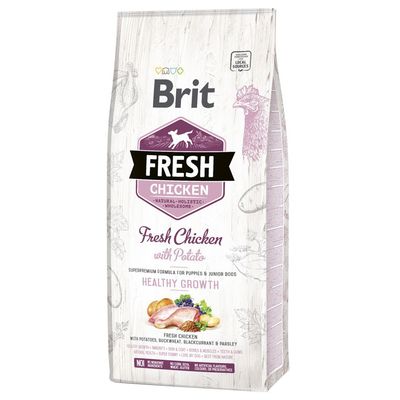 Brit Fresh Puppy Healthy Growth, kurczak z ziemniakami