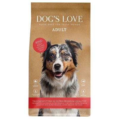 Dog´s Love Adult, wołowina