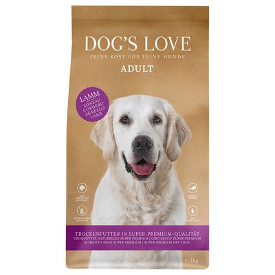 Dog´s Love Adult, jagnięcina