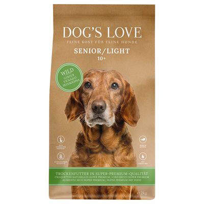 Dog´s Love Senior/Light, dziczyzna