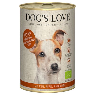 Dog´s Love Bio, 6 x 400 g