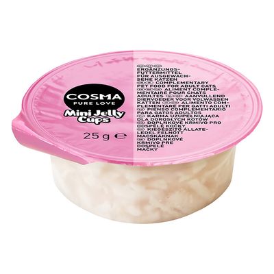 Cosma Mini Jelly Cups, 6 x 25 g