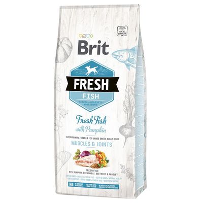 Brit Fresh Adult Large, ryba z dynią