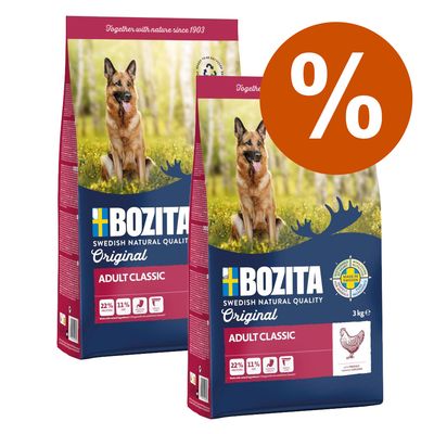 Pakiet oszczędnościowy Bozita Original, 2 x 3 kg