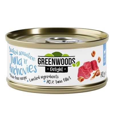 Greenwoods Delight, filet z tuńczyka i sardelki