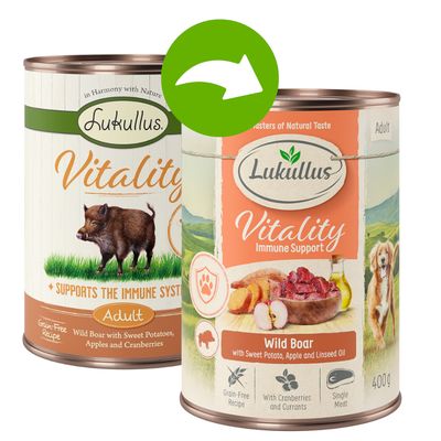 Lukullus Vitality Odporność: Dziczyzna (bez zbóż)