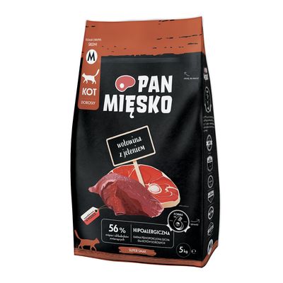 Pan Mięsko, wołowina z jeleniem, Medium