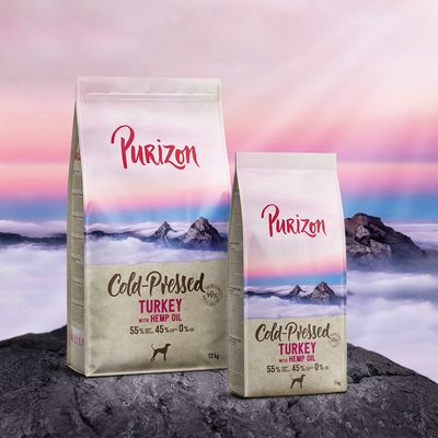 Purizon Coldpressed, indyk z olejem konopnym