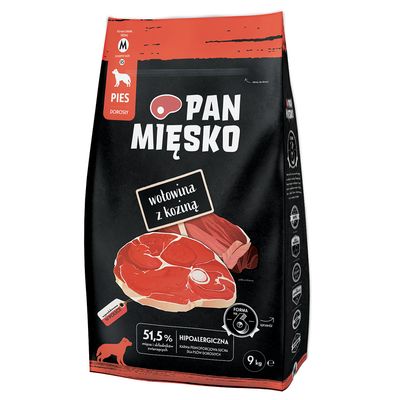 Pan Mięsko Medium wołowina z koziną