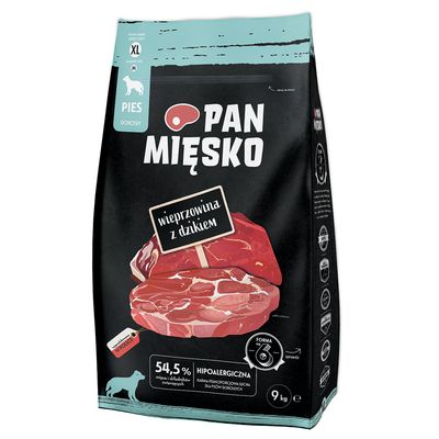 Pan Mięsko XL, wieprzowina z dzikiem